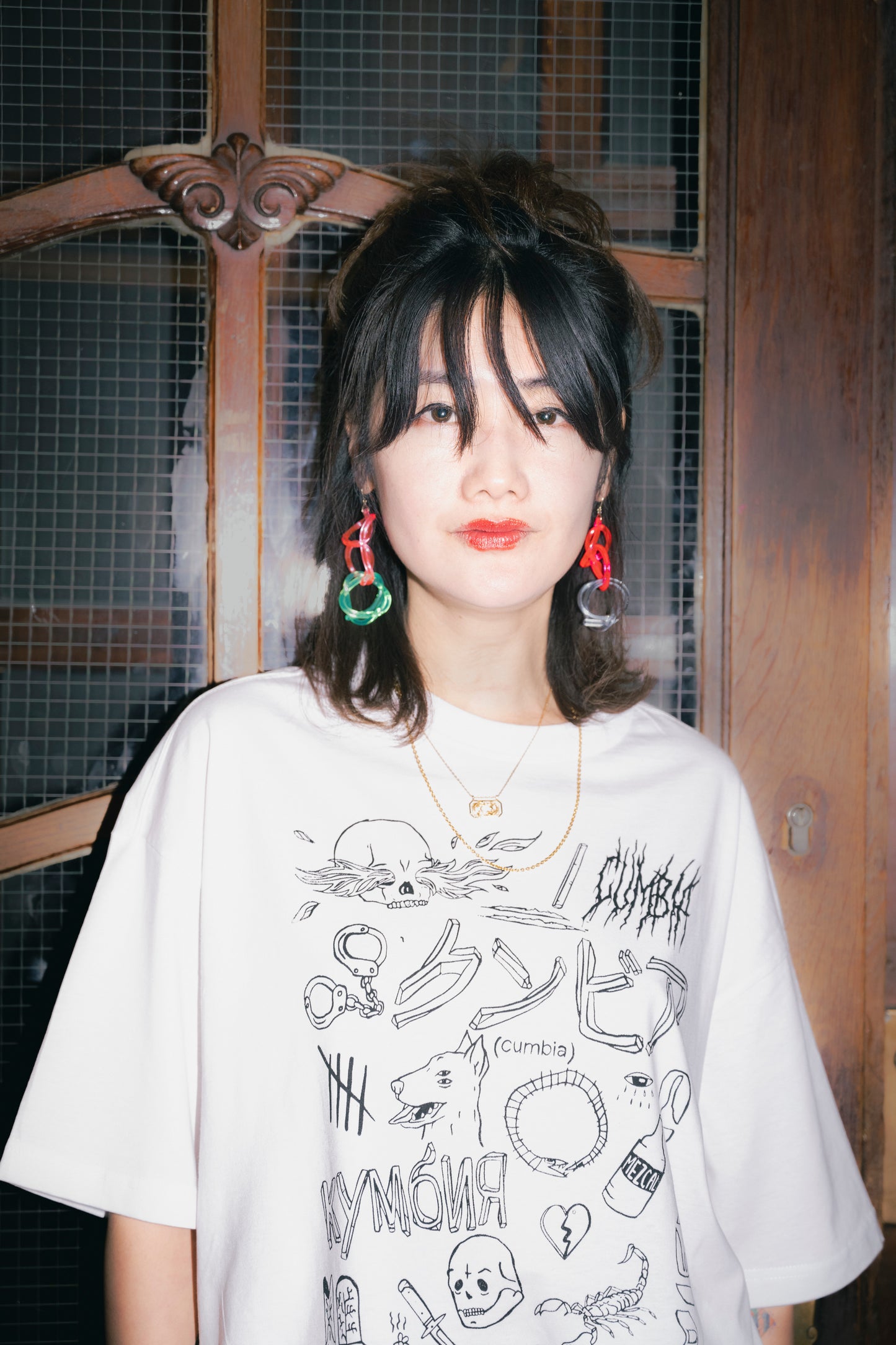 Oversize T-Shirt Fake Tattoo