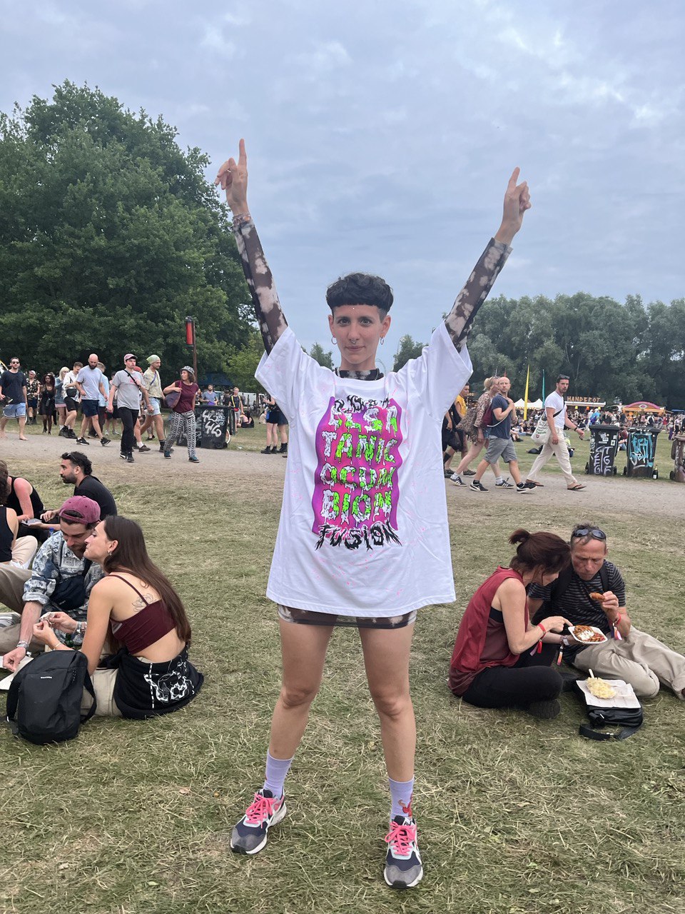 Oversize T-shirt El Satanico Cumbion