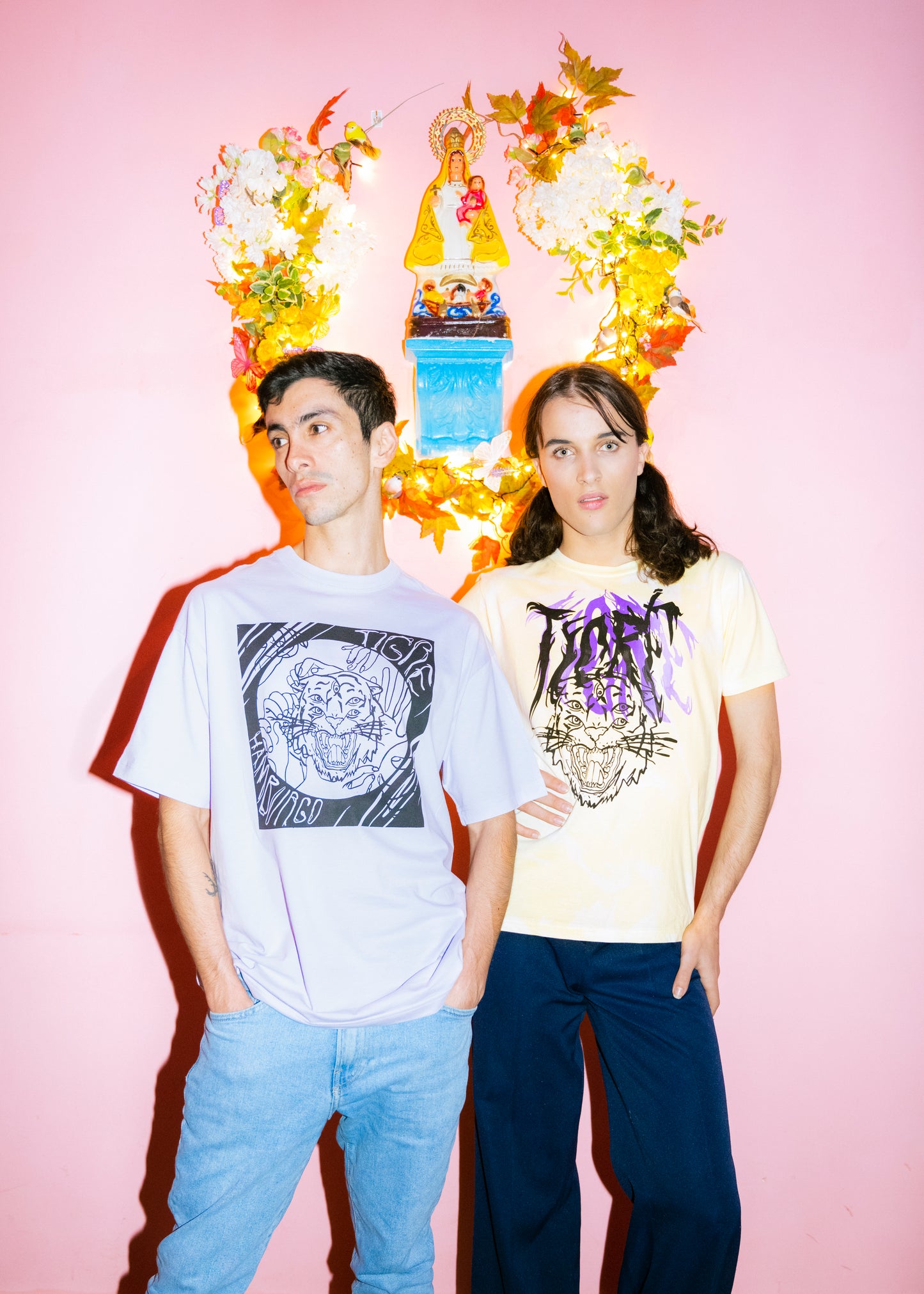 Oversize T-Shirt Tigre Negro